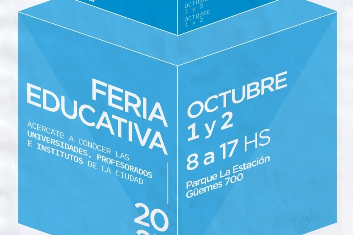 Feria Educativa 2025 en Avellaneda: universidades, profesorados e institutos en el Parque La Estación